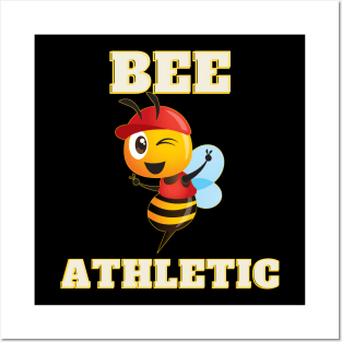 Bee Athletic Posters and Art